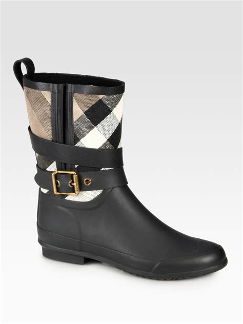 celebrity burberry rain boots|burberry rain boots outlet.